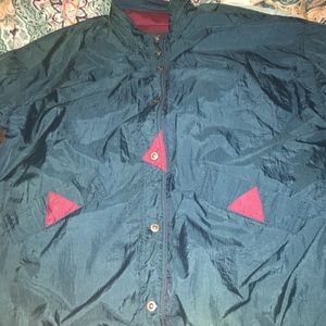 80s vintage bomber jacket